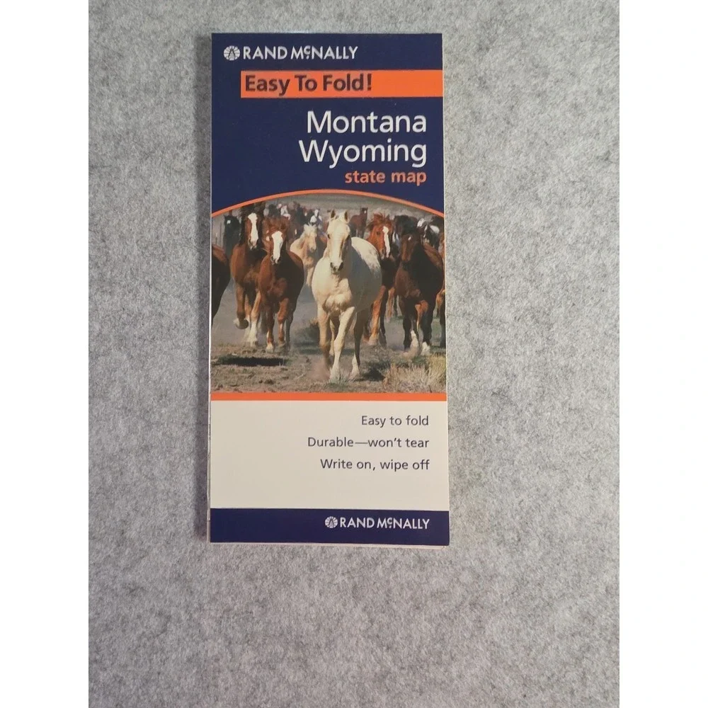 Rand McNally Easy to Fold United States Laminated Map 13 States